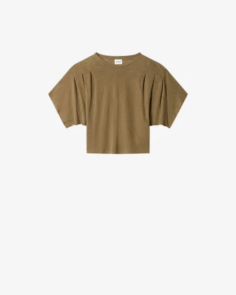 Tee Shirt Kyanza - Femme - Foncé Kaki - Taille XL - Marant Étoile