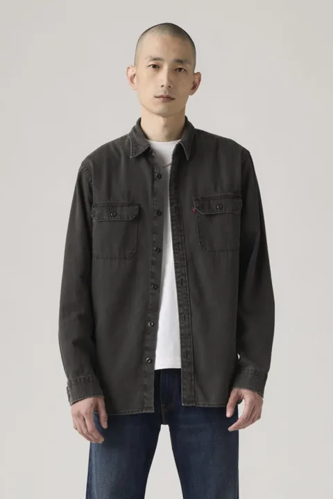 Levi's Surchemise Jackson Worker - Homme - Noir / Cosmo Washed Black - 2XL