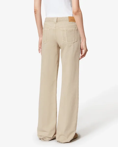 Pantalon Jaylis - Femme - Bleu Clair - Taille 42 - Marant Étoile