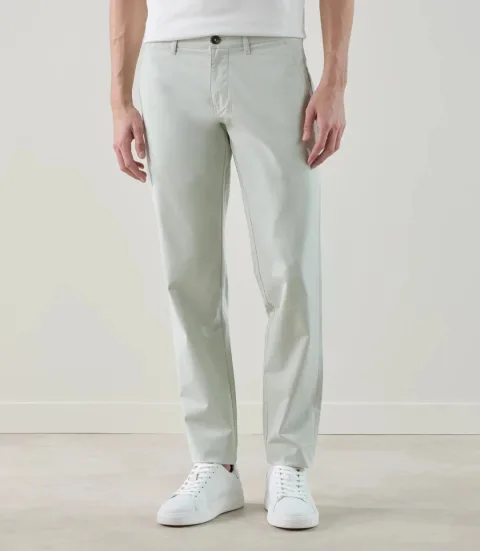 IZAC - Pantalon chino vert clair