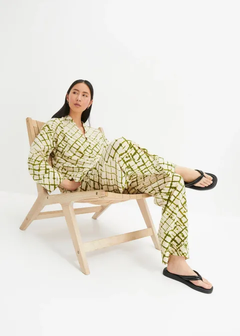 Pantalon ample avec imprimé