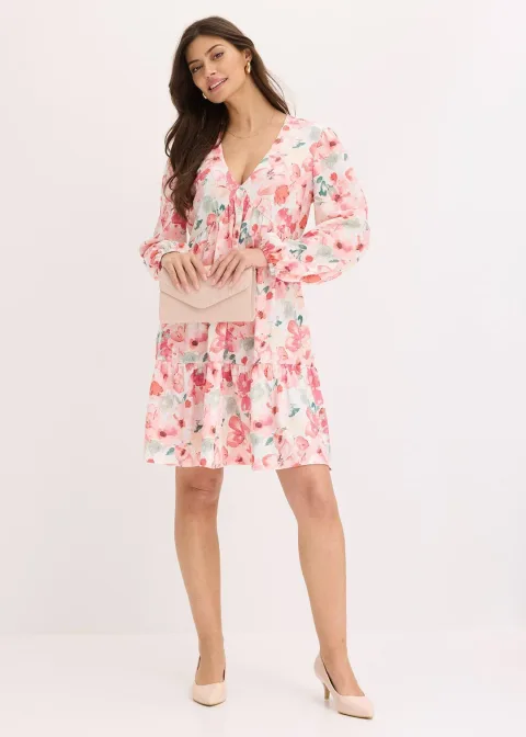 Robe tunique avec jupe évasée