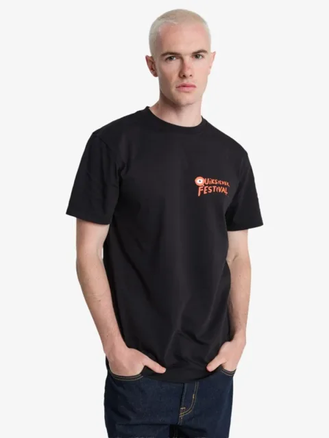 Festival - T-shirt à manches courtes Noir Homme