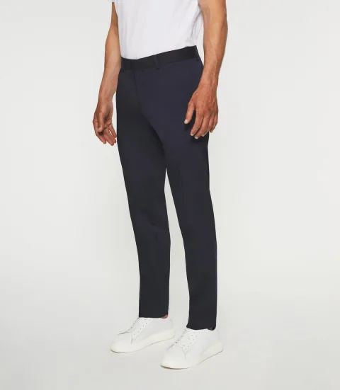 IZAC - Pantalon ville tissu technique marine FANACO
