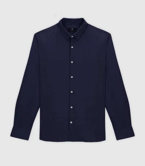 IZAC - Chemise casual MARINE