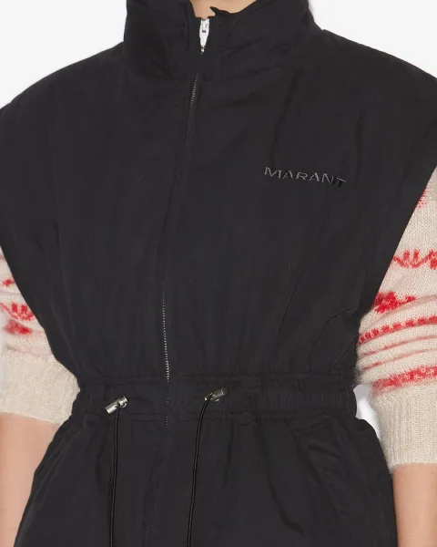 Manteau Dastyni - Femme - Noir - Taille 40 - Marant Étoile