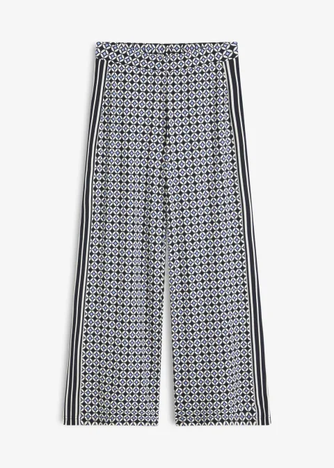 Pantalon en jersey au motif minimaliste