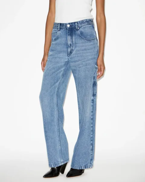 Pantalon Bymara - Femme - Bleu Clair - Taille 42