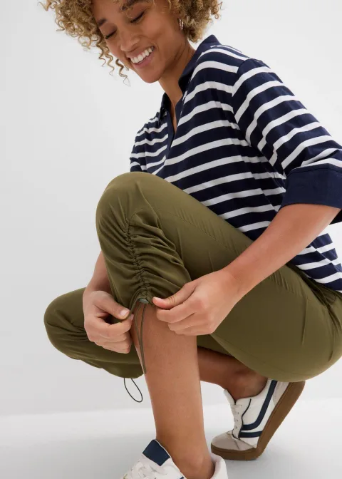 Pantalon à fronces, séchage rapide