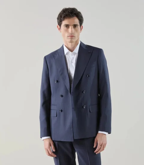 IZAC - Costume croisé marine