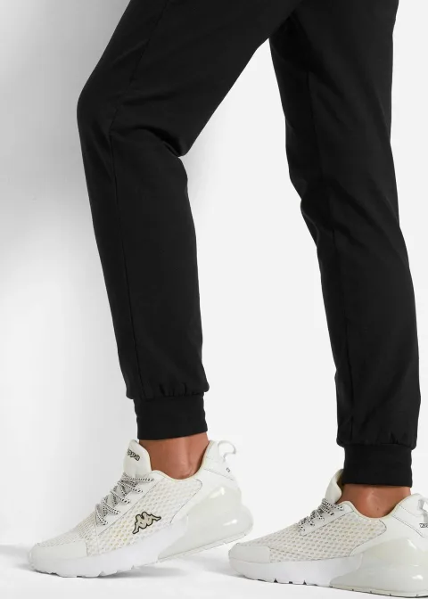 Pantalon de jogging en coton avec imprimé, loose