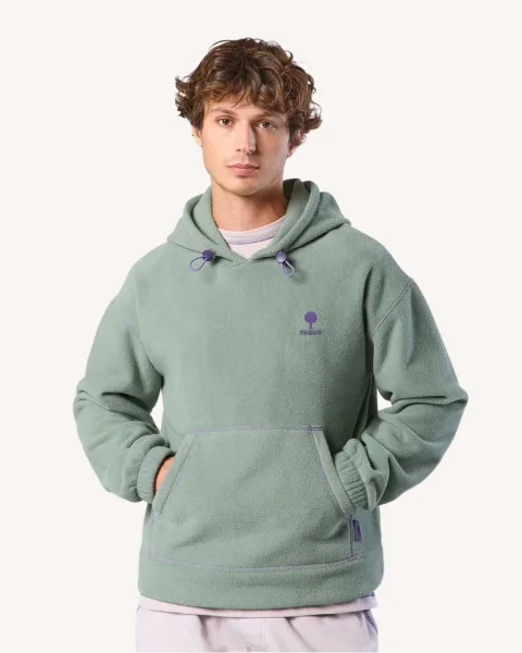 Sweat à capuche vert clair - DIRAC OTD