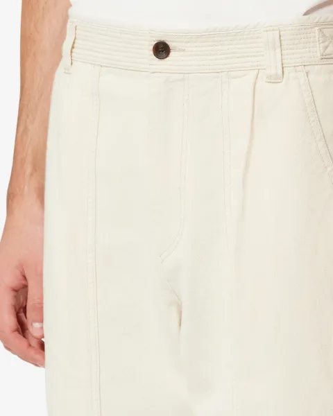 Pantalon Ilyan - Homme - Écru - Taille 44