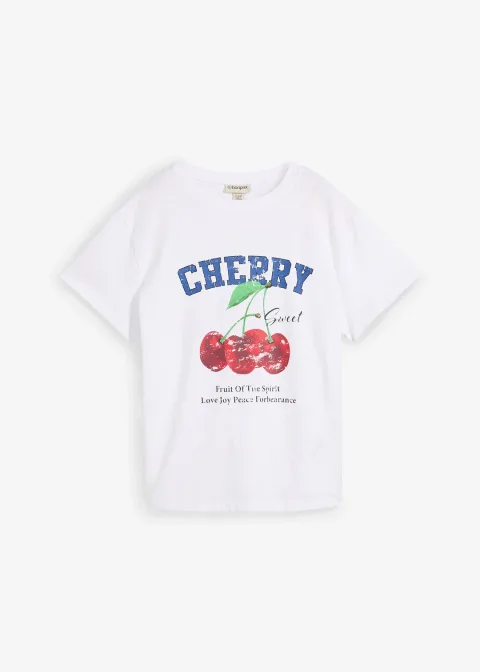 T-shirt 100% coton, imprimé