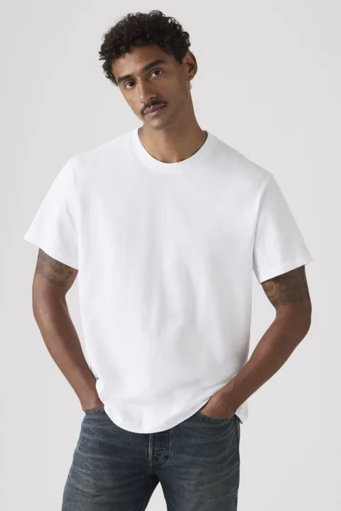 Levi's T Shirt Essentiel - Homme - Beige / Vintage Khaki - 2XL