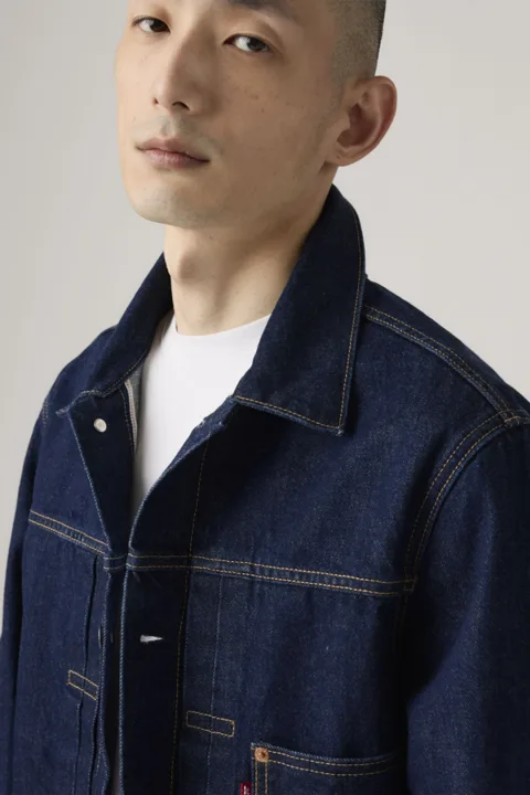 Levi's Veste Trucker Type I - Homme - Bleu / Medium Indigo Stonewash - XL