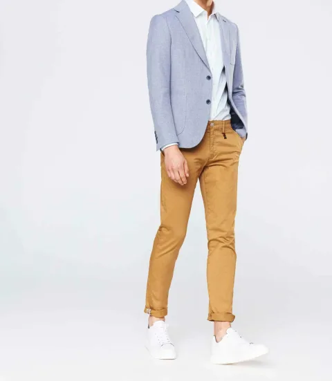 IZAC - Veste casual ciel