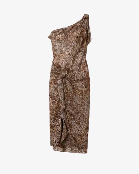 Robe Charlota - Femme - Ocre - Taille 42