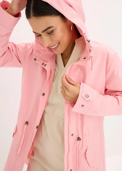 Parka longue à capuche
