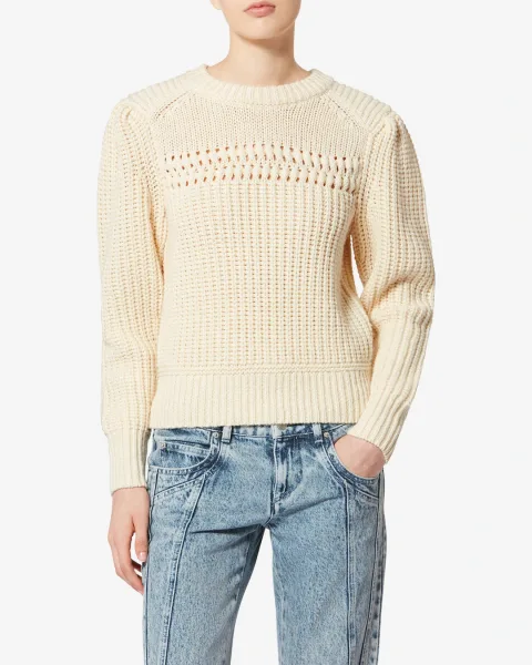 Pull Winnie - Femme - Écru - Taille 40 - Marant Étoile