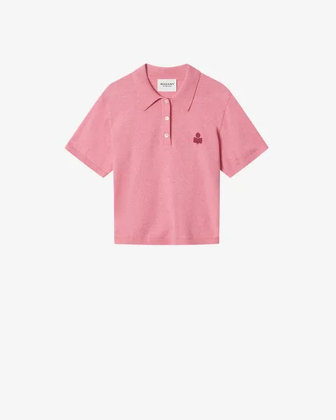 Polo Althea - Femme - Bubblegum-granita - Taille 42 - Marant Étoile