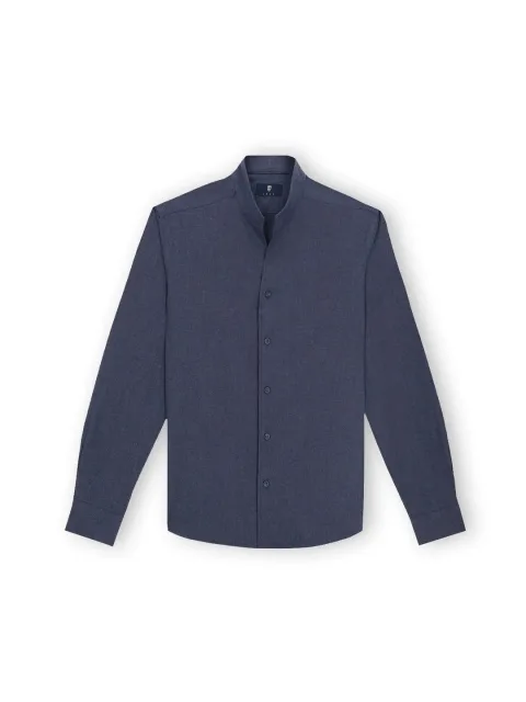 IZAC - Chemise en flanelle marine