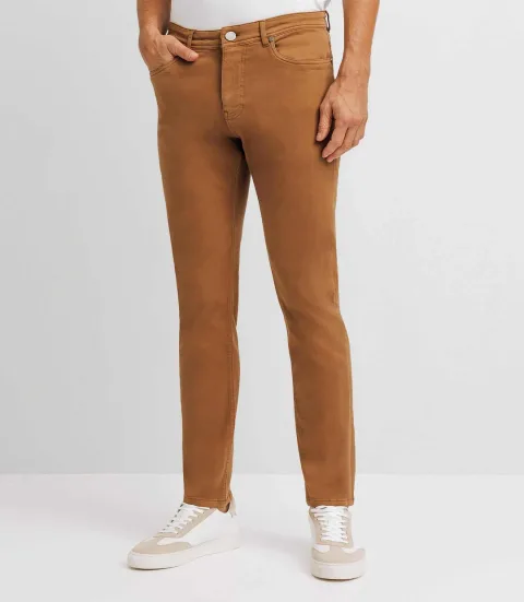 IZAC - Jean confortable camel