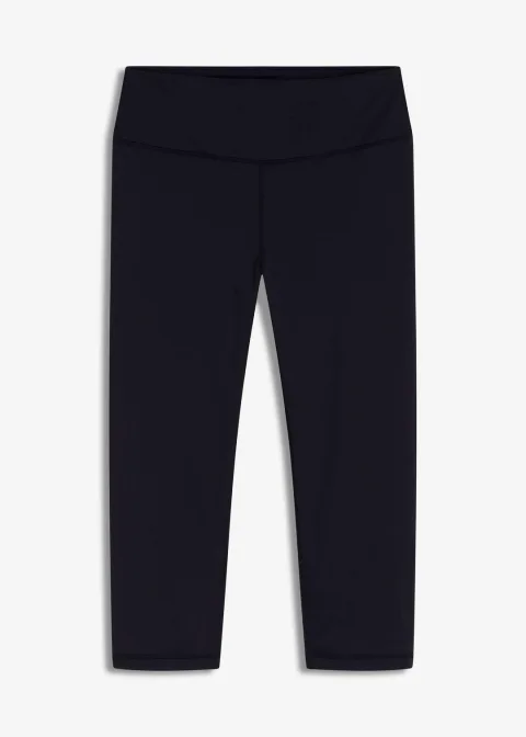 Legging 3/4 de sport ultra-léger à ceinture élastiquée