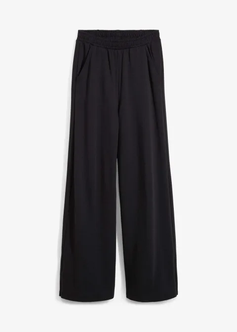 Pantalon sweat de jogging large en coton mélangé