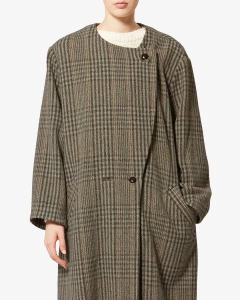 Manteau Renee - Femme - Beige - Taille 42 - Marant Étoile