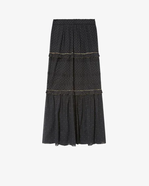Jupe Volodia - Femme - Noir - Taille 42 - Marant Étoile