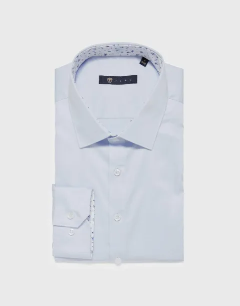 IZAC - Chemise coton ciel fantaisie