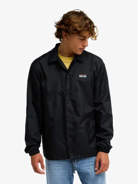 One Piece Coach - Veste déperlante pour Homme Noir