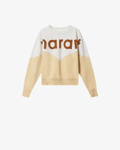 Sweat Shirt Houston - Femme - Ocre Clair - Taille 42 - Marant Étoile
