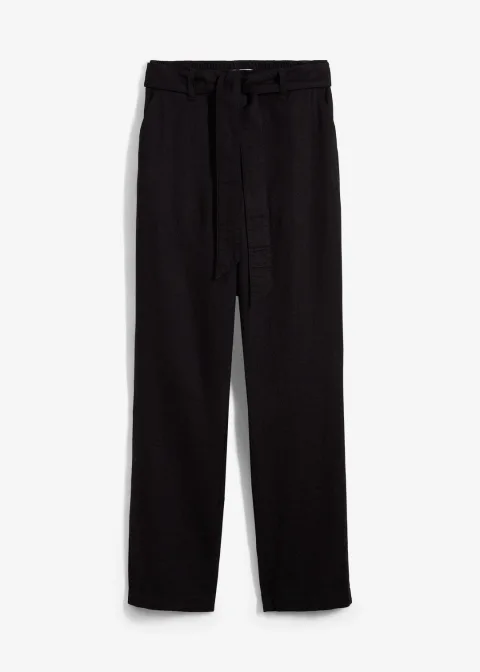 Pantalon léger à taille élastiquée