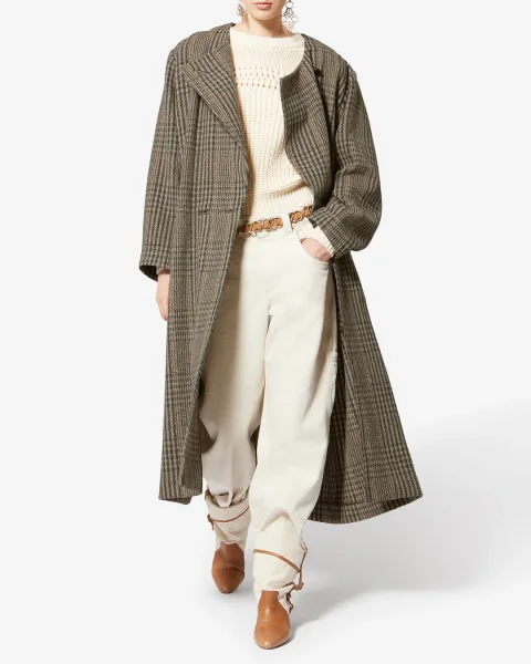 Manteau Renee - Femme - Beige - Taille 42 - Marant Étoile