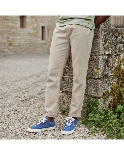 Pantalon en lin écru - DREUILLE