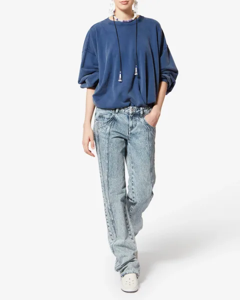 Sweatshirt Sauria - Femme - Noir Délavé - Taille 36 - Marant Étoile