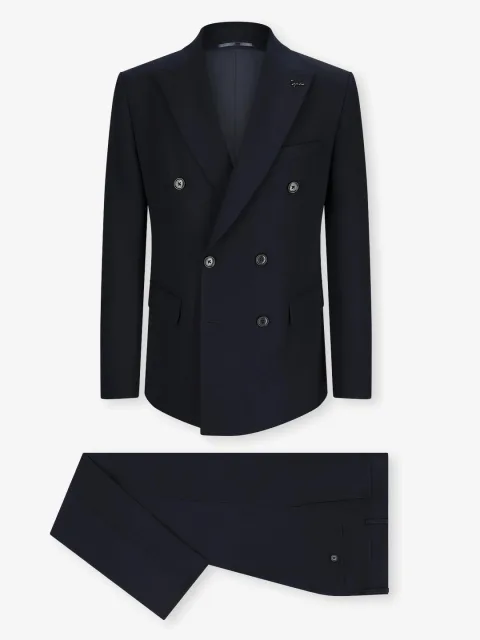 IZAC - Costume croisé marine