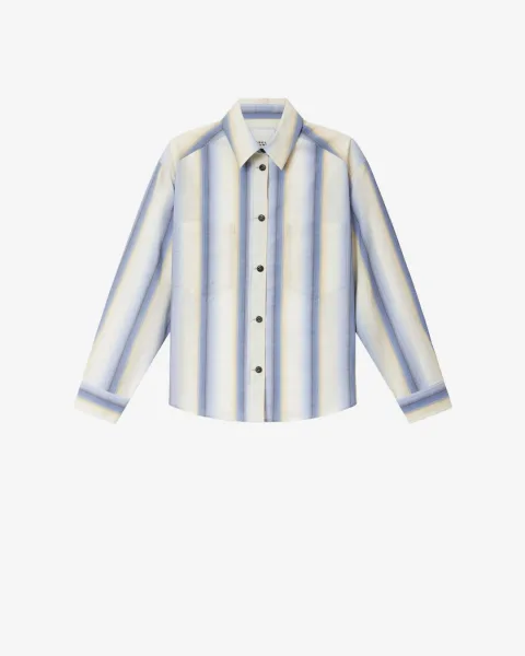 Chemise Mahvane - Femme - Bleu - Taille 40