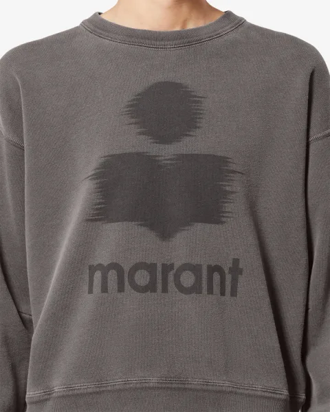 Sweat Shirt Mobyli - Femme - Anthracite - Taille 44 - Marant Étoile