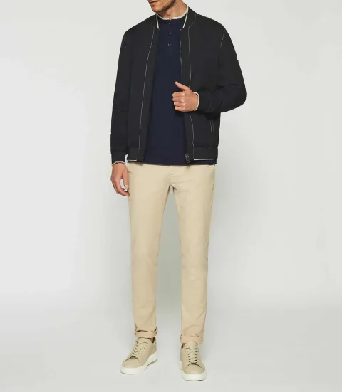 IZAC - Blouson teddy marine RON