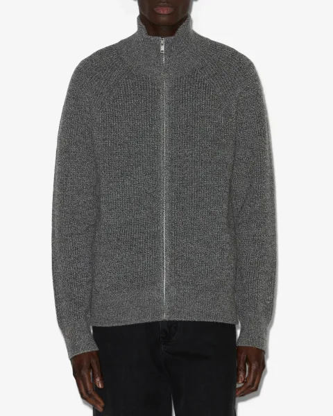 Cardigan Benett - Homme - Gris Foncé - Taille L