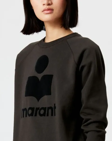 Sweatshirt Logo Milly - Femme - Écru - Taille 34 - Marant Étoile