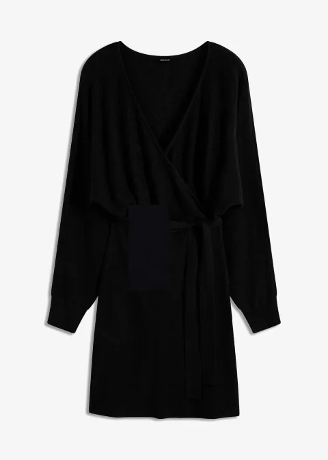 Robe en maille de viscose mélangée