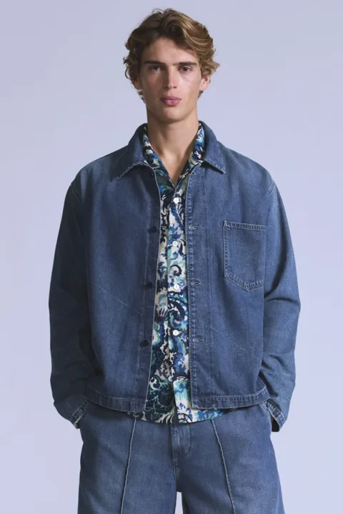 Levi's Veste Chemise Worker - Homme - Bleu / Little Sur - XL