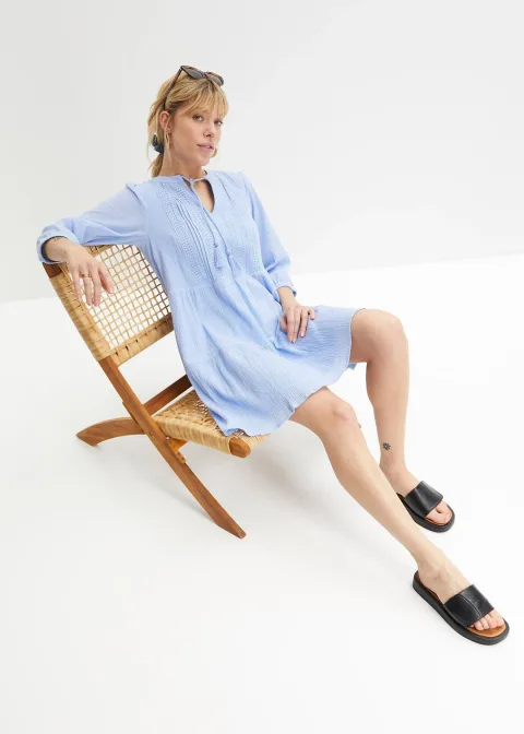 Robe-chemise 100% coton