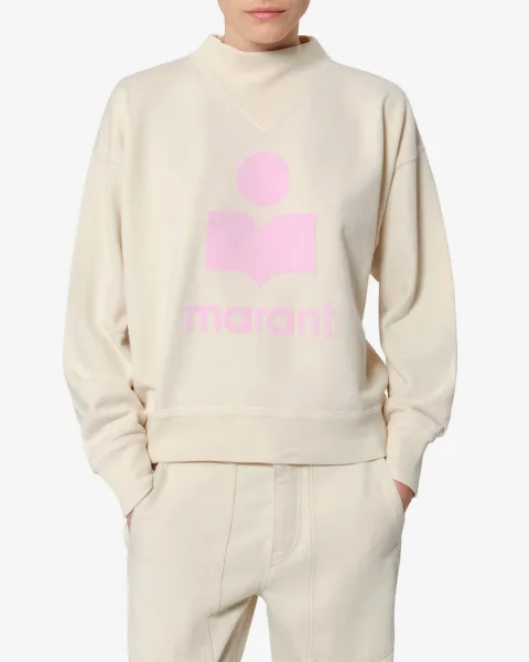 Sweat Shirt Moby - Femme - Bubblegum-bordeaux - Taille 42 - Marant Étoile