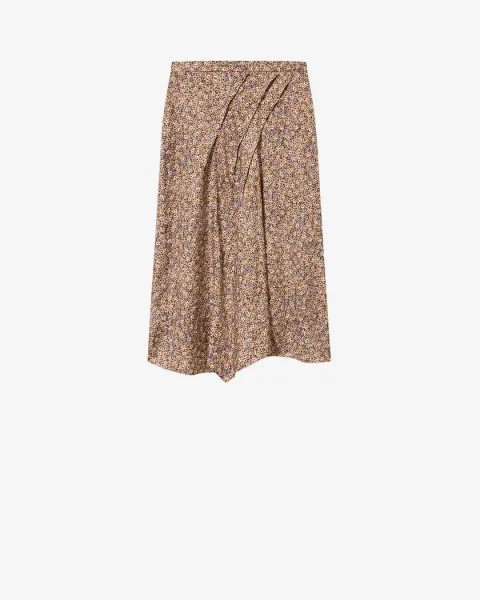 Jupe Cacia - Femme - Ocre - Taille 42