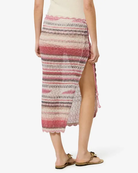 Jupe Noryane - Femme - Rose - Taille 42